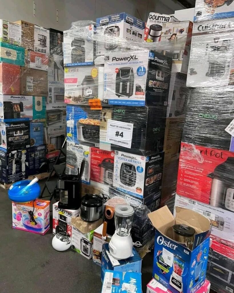 Pallets Kitchen Appliance - Wholesale Liquidation Pallets | Pallet liquidations near me