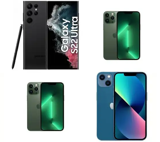 Set of 9 units of Refurbished Smartphone - Wholesale Liquidation Pallets | Pallet liquidations near me