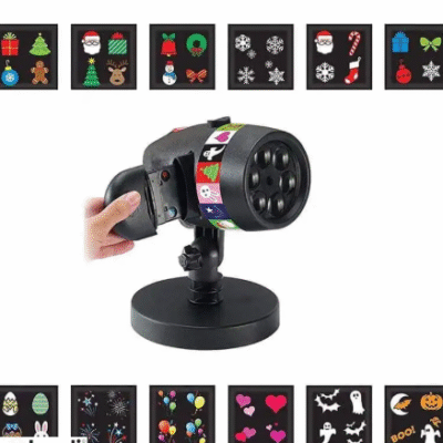 Tech Lover's Dream: Outdoor LED projector HolidayRhapsody - Wholesale Liquidation Pallets | Pallet liquidations near me